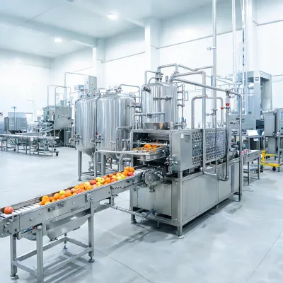 fruit juice processing line